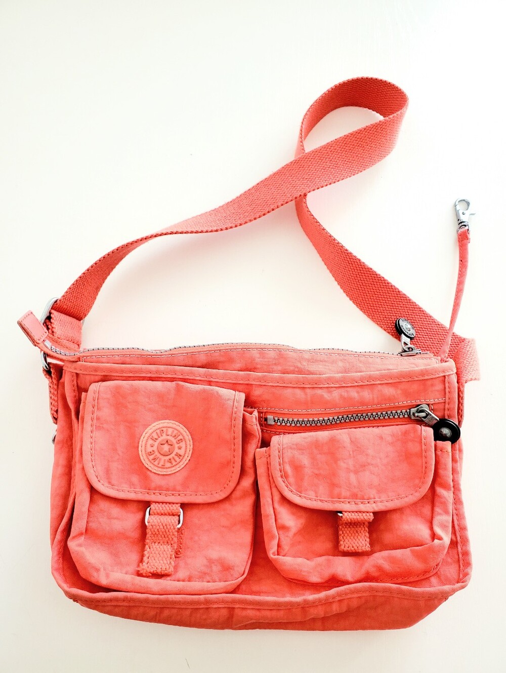 Kipling Coral Crossbody Bag